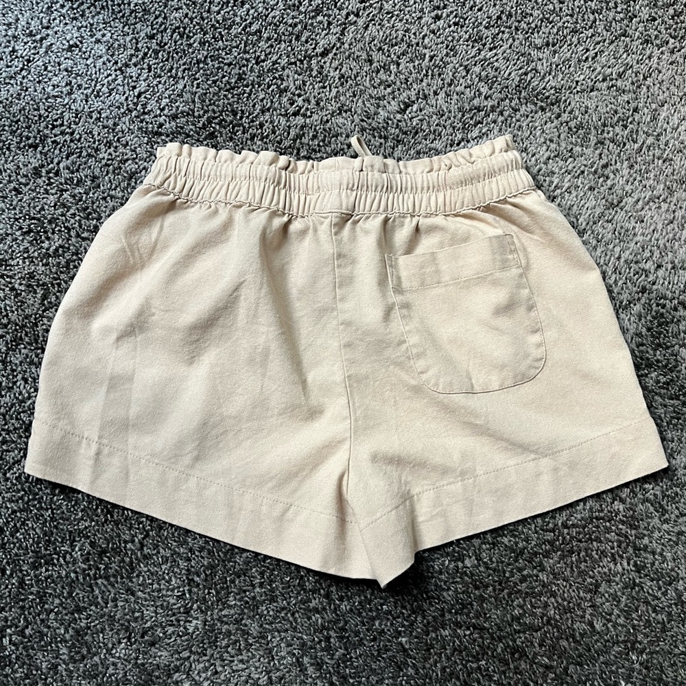 Cotton Candy LA Khaki Drawstring Shorts Women’s Size M Boutique - Picture 3 of 3